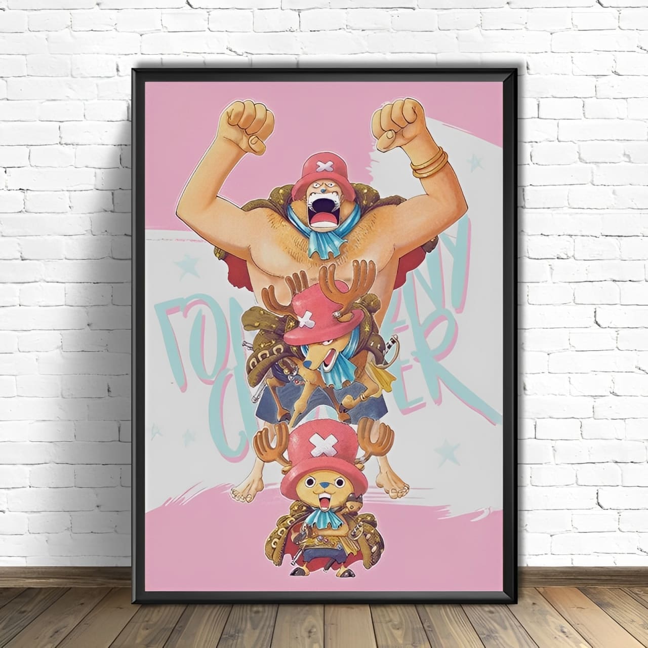tableau toile one piece tony chopper point 1