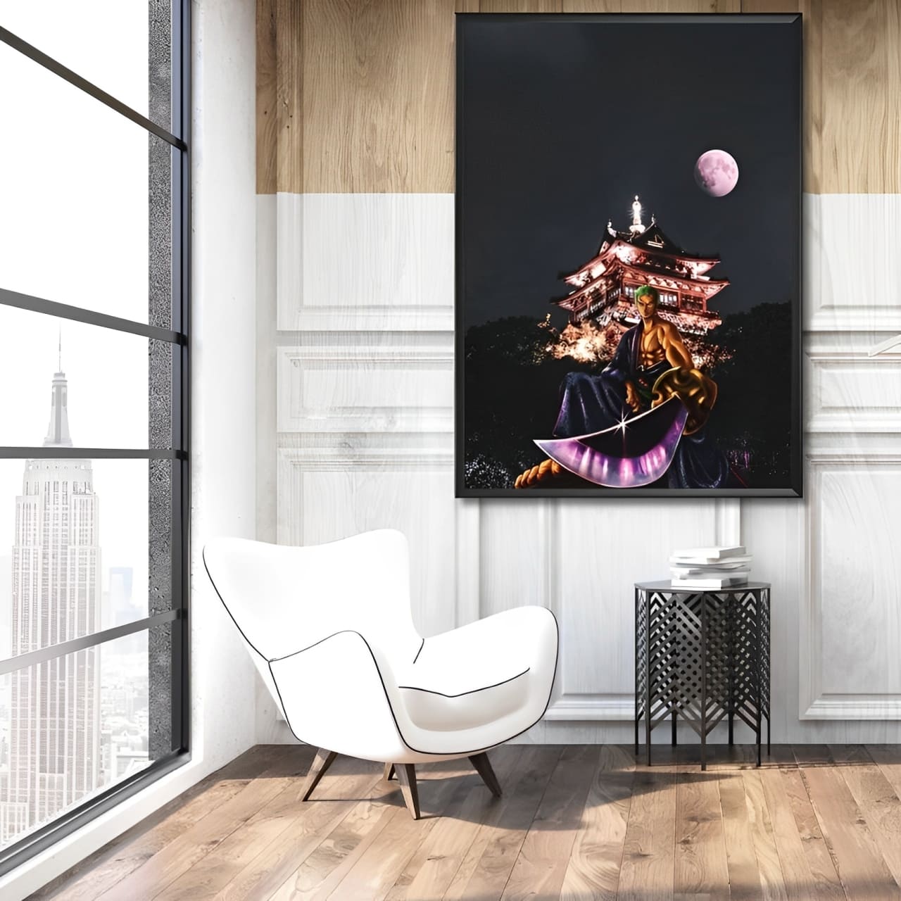 tableau toile one piece zoro sandai kitetsu 2