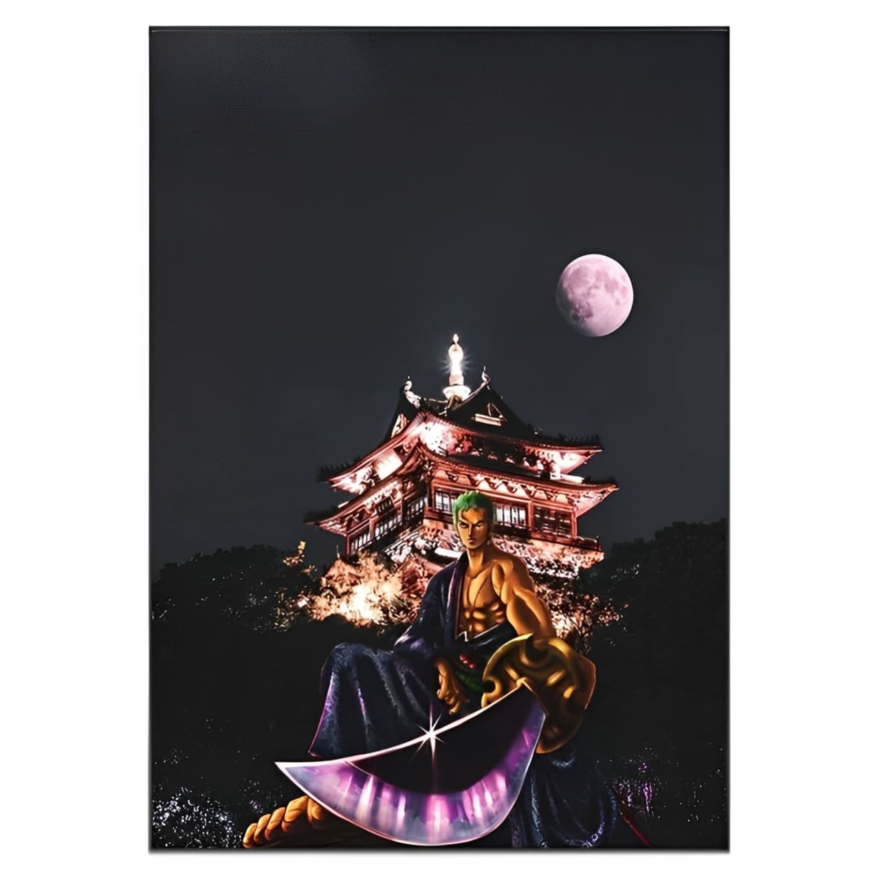 tableau toile one piece zoro sandai kitetsu 3