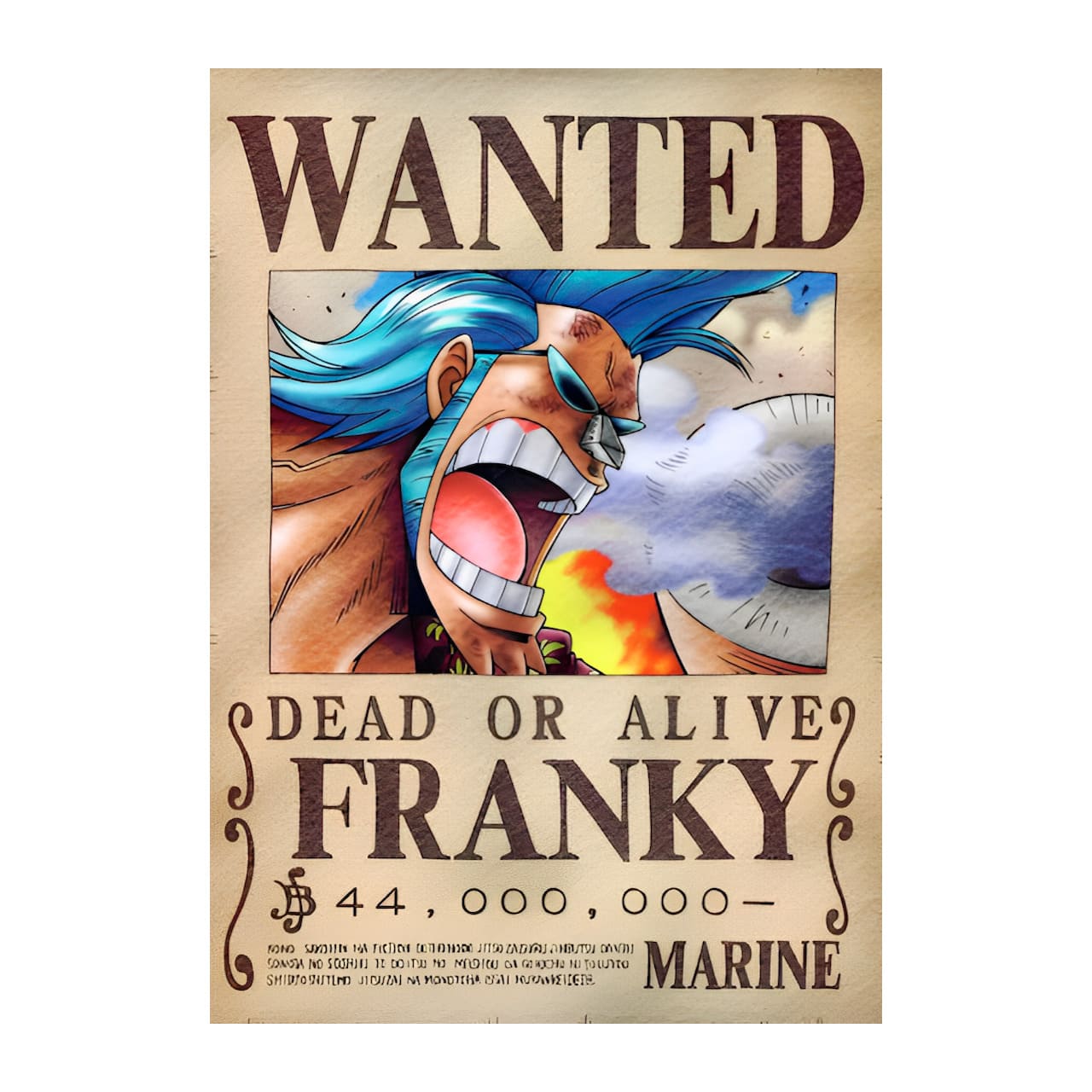 avis recherche one piece franky enies lobby