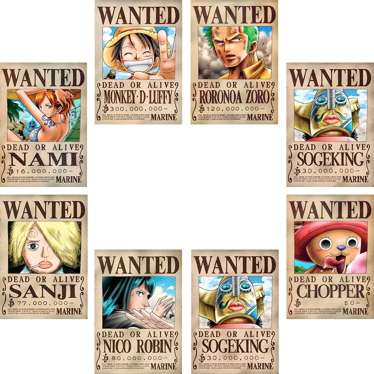 pack prime one piece mugiwara enies lobby