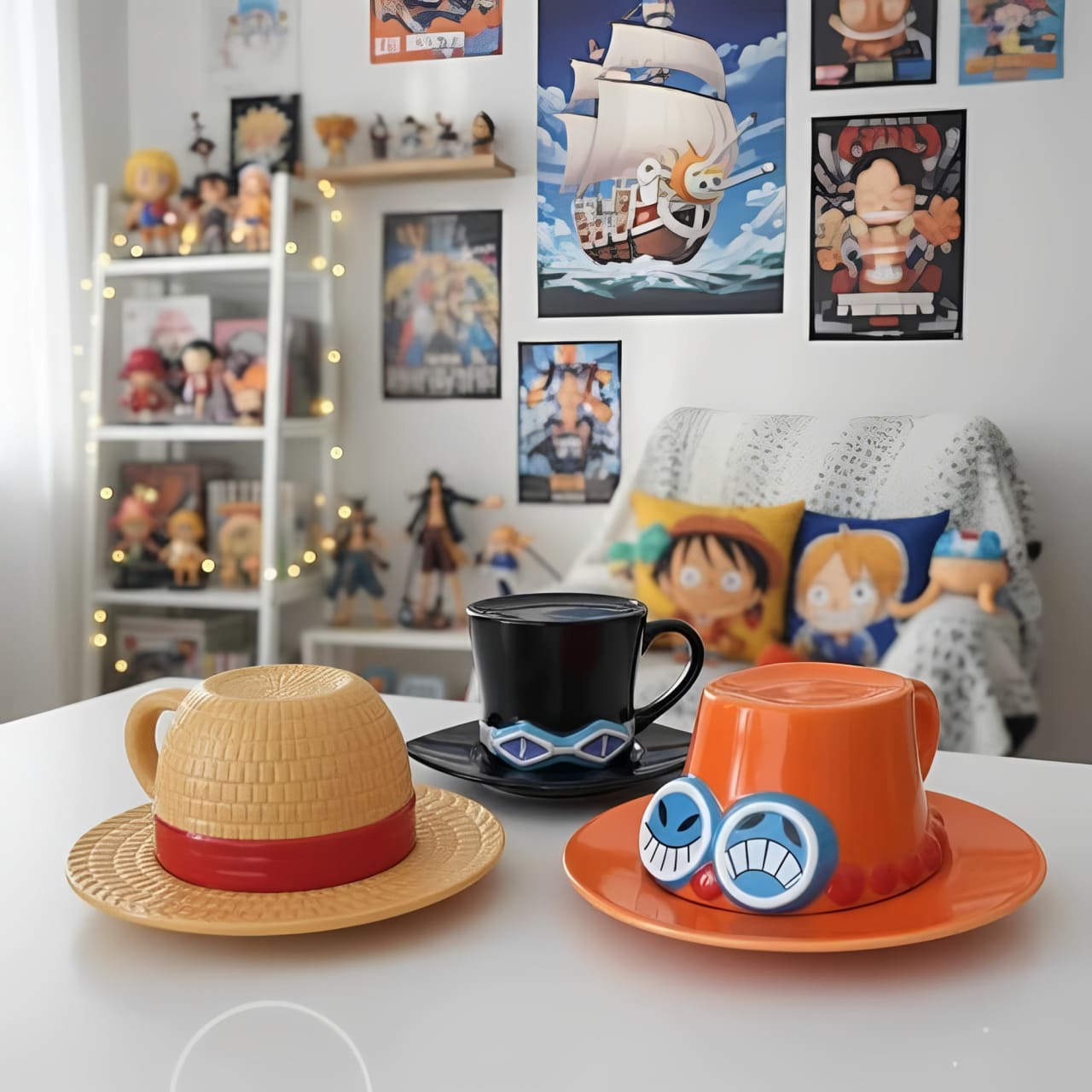 tasse-one-piece-brothers-hats-bedroom