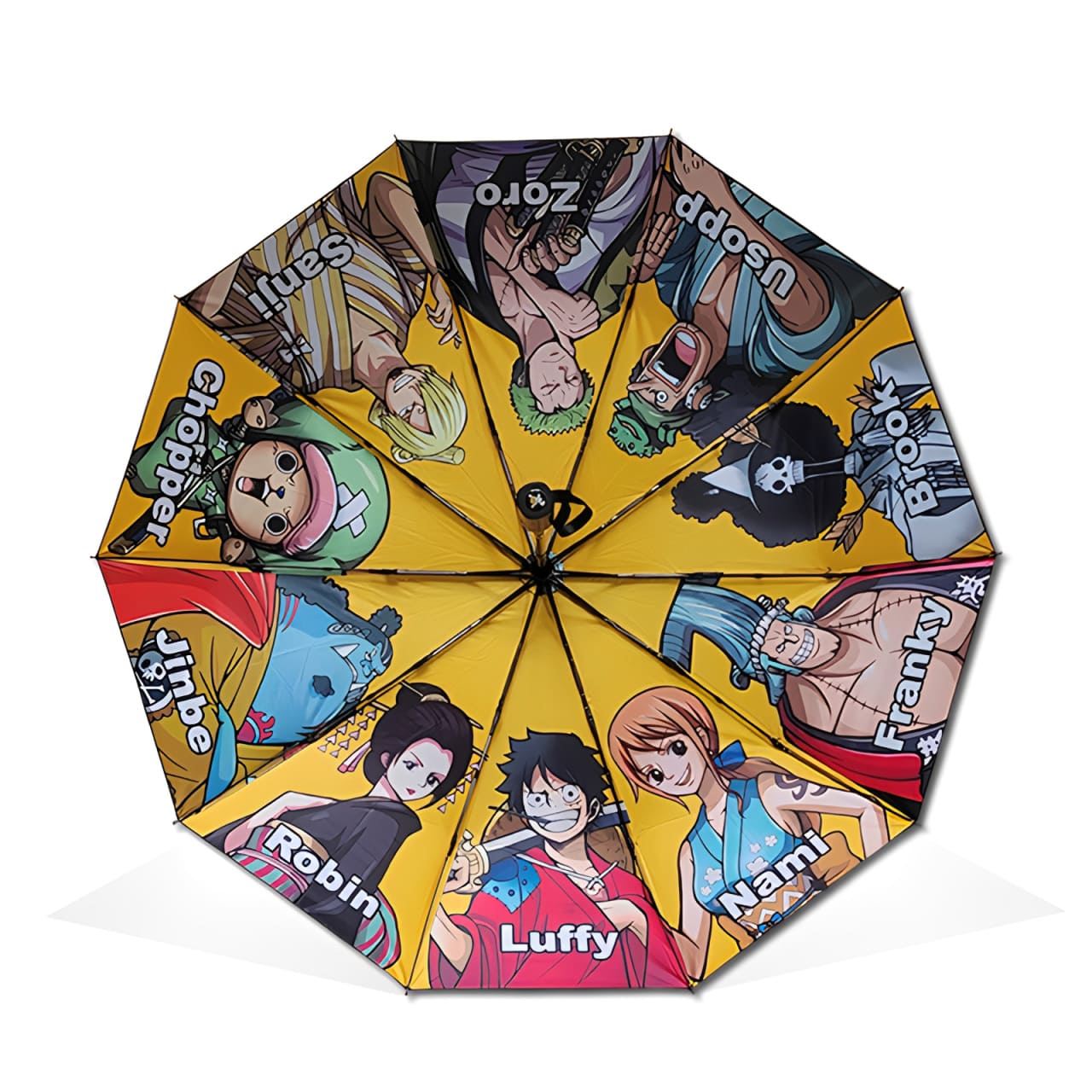 umbrella-one-piece-mugiwara-wano-yellow-black