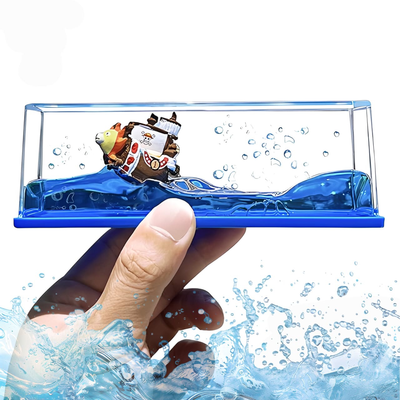 bateau-bouteille-fluide-one-piece-thousand-sunny-hand-water