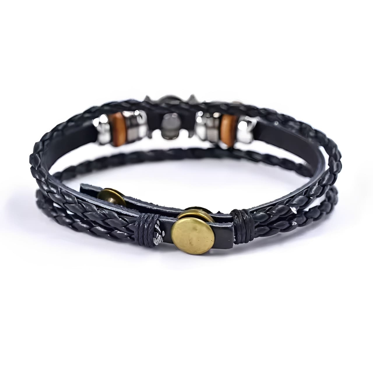 bracelet-one-piece-cuir-silver-back