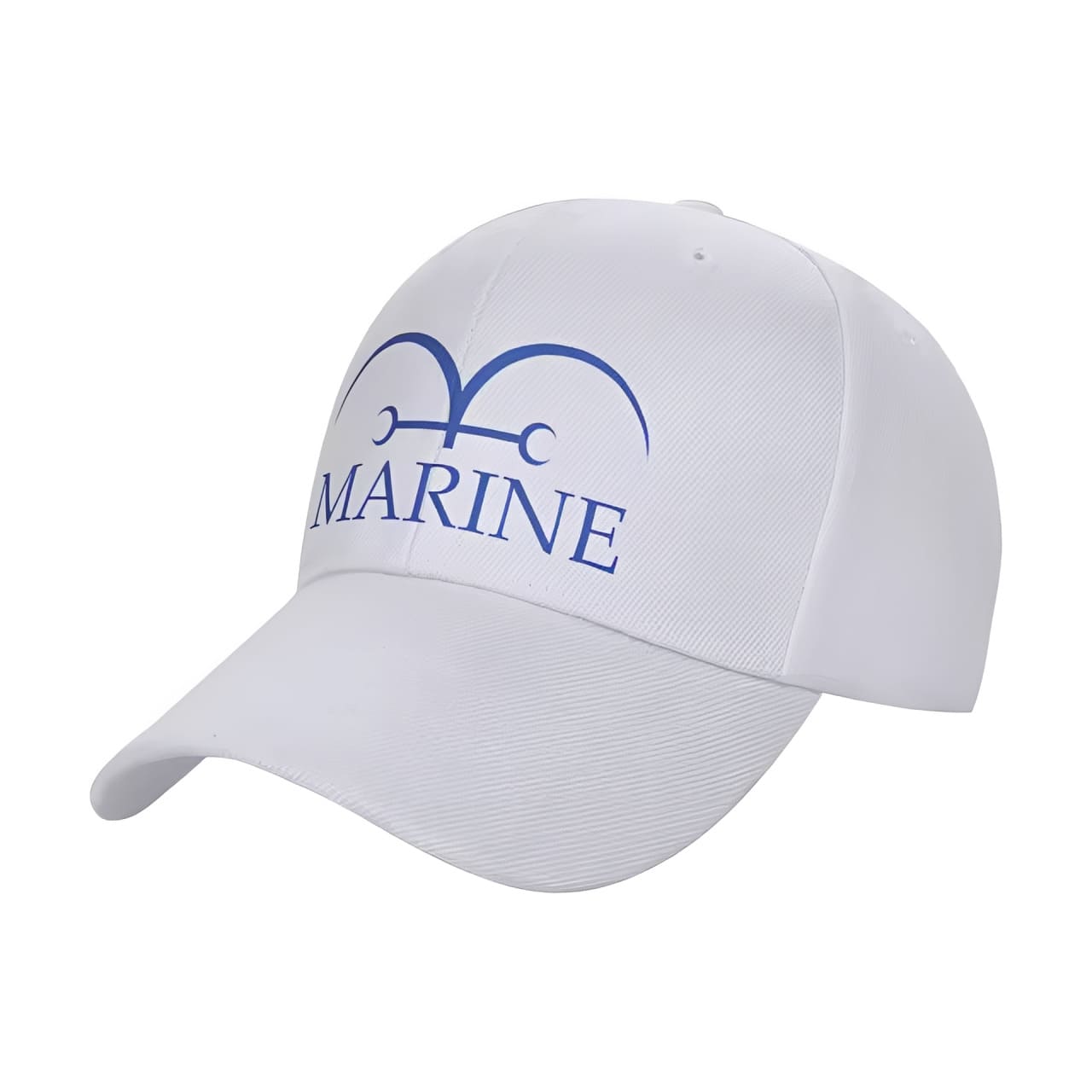 casquette-logo-la-marine-one-piece-blanche