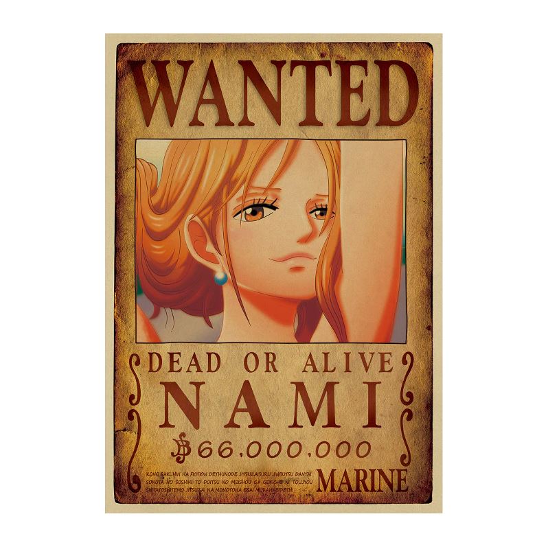 Affiche Wanted One Piece Nami