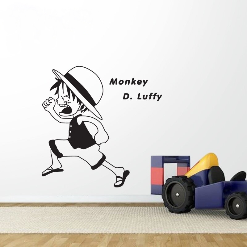 Sticker Mural One Piece Luffy Kid 3