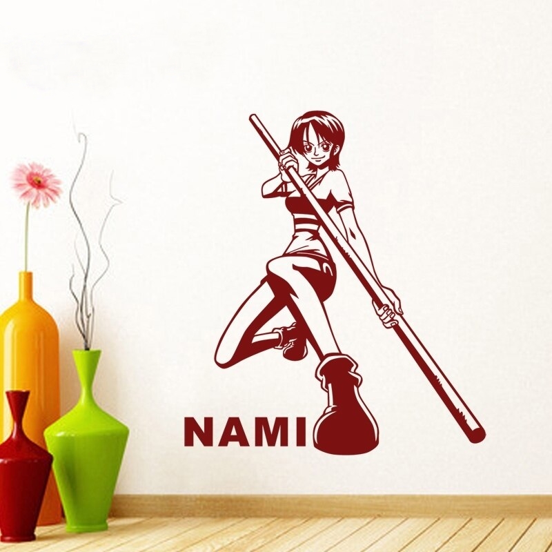 stickers mural nami 2 one piece 1