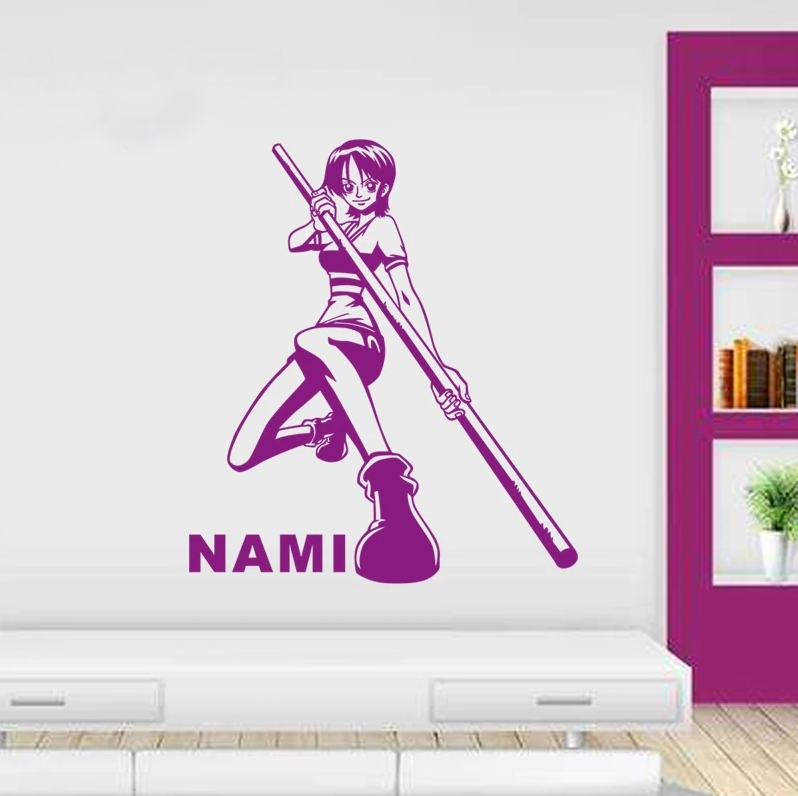 stickers mural nami 2 one piece 2