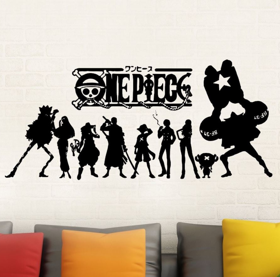 Sticker Mural One Piece Mugiwara Shadows 2 | Laboutique-Onepiece