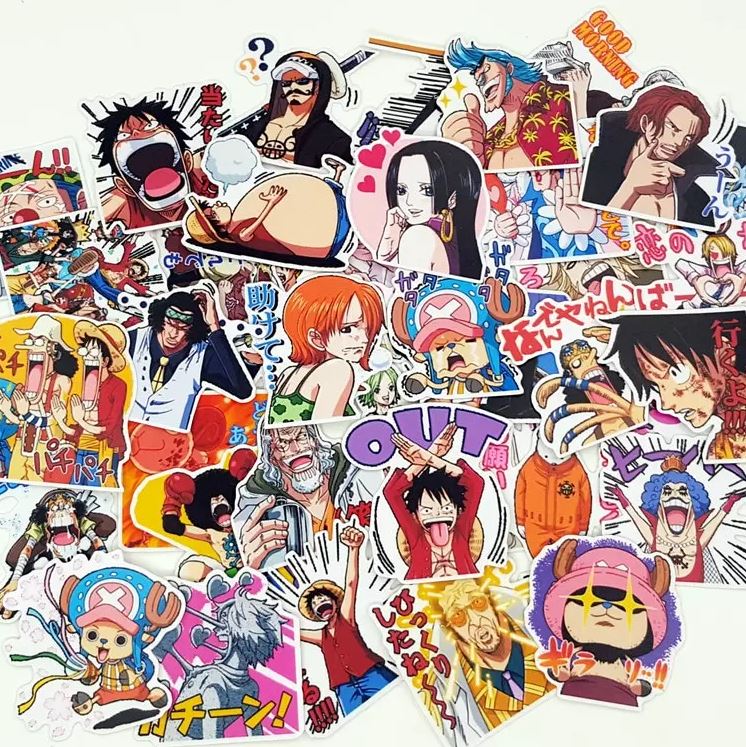 autocollants pack japon 2 one piece 1