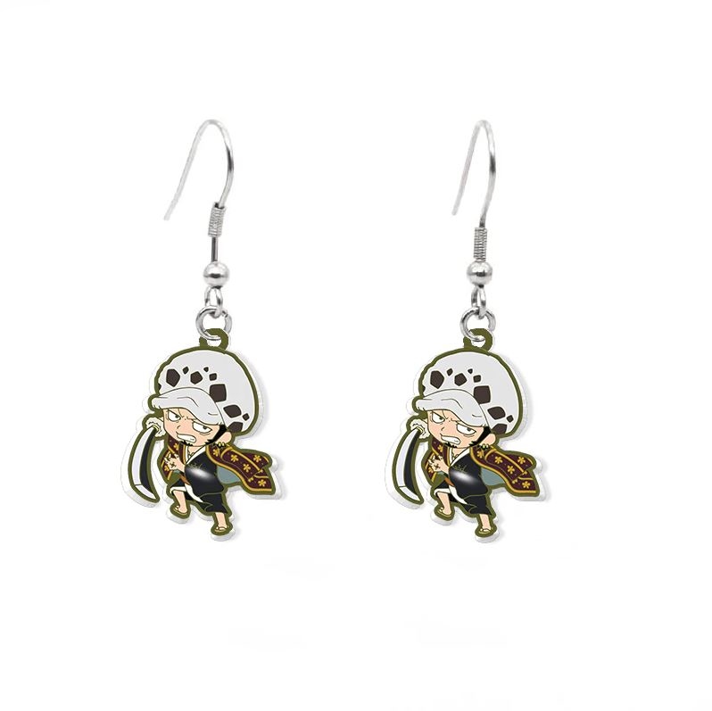 boucles oreilles wano one piece law