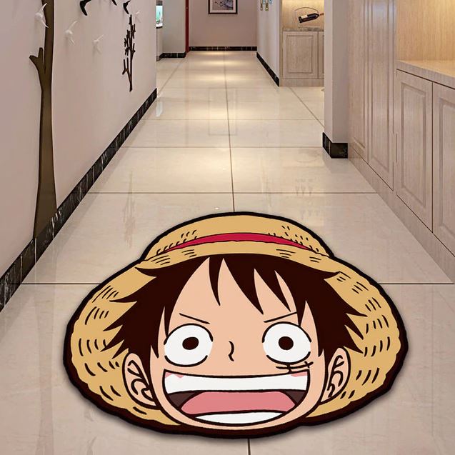 Tapis One Piece Luffy Face