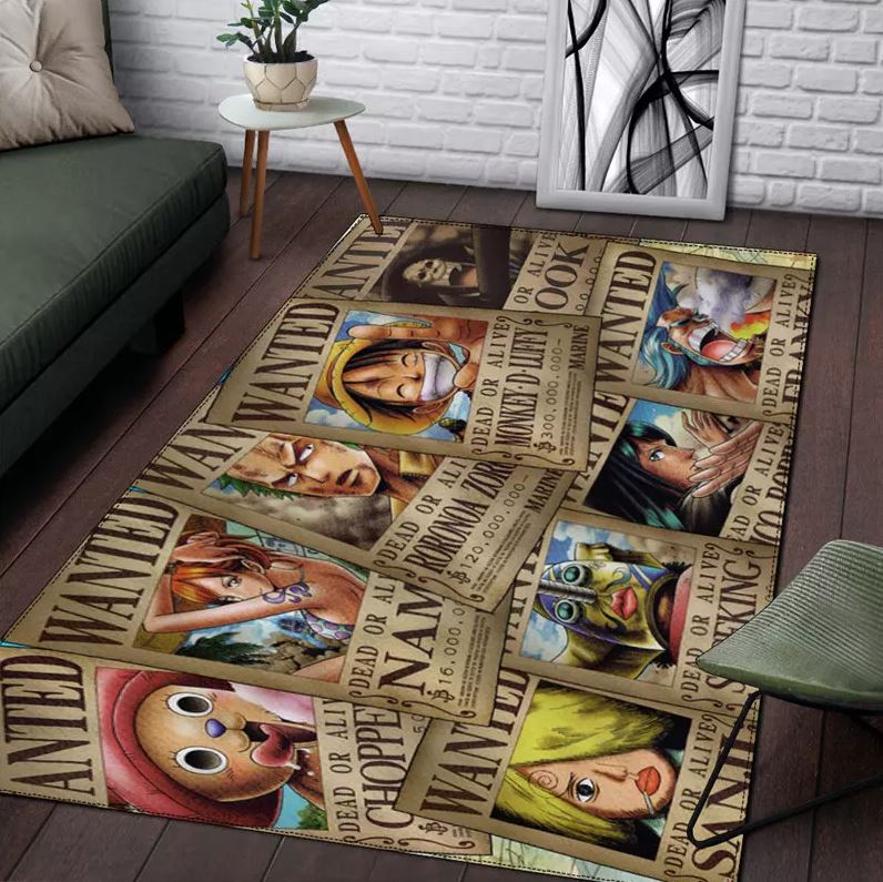 tapis wanted mugiwara one piece