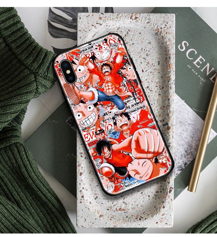 coque iphone one piece story monkey luffy 3