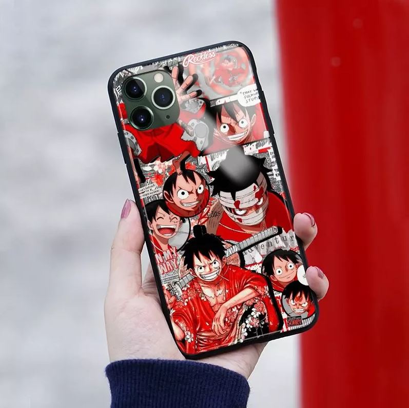 Coque iPhone One Piece Story Luffy Wano