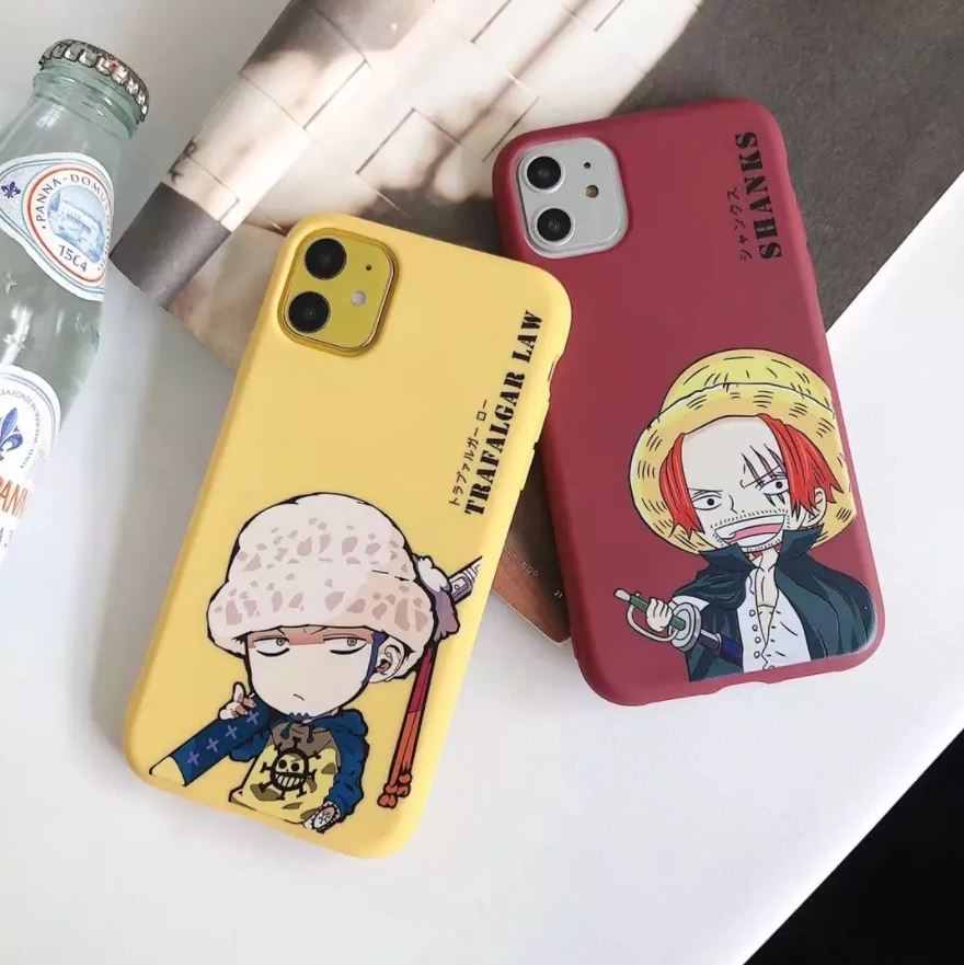 coque iphone one piece law shanks 1