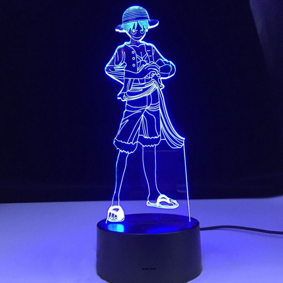 Lampe 3D One Piece Luffy 2