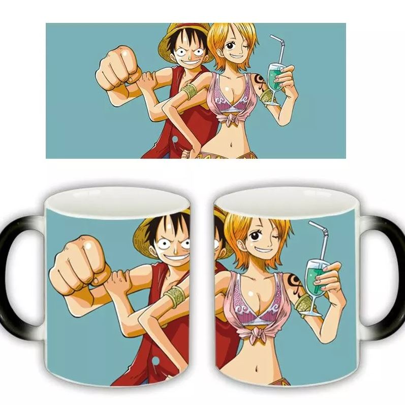 Mug One Piece Luffy & Nami