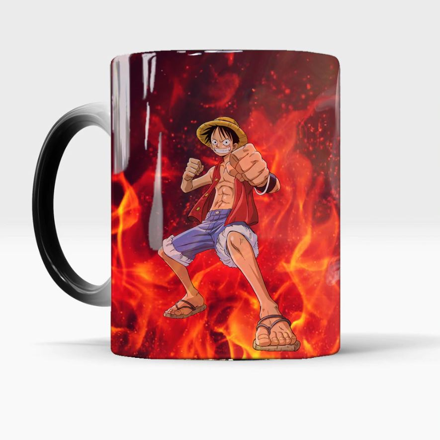 mug one piece thermoreactif luffy gear transformations 2