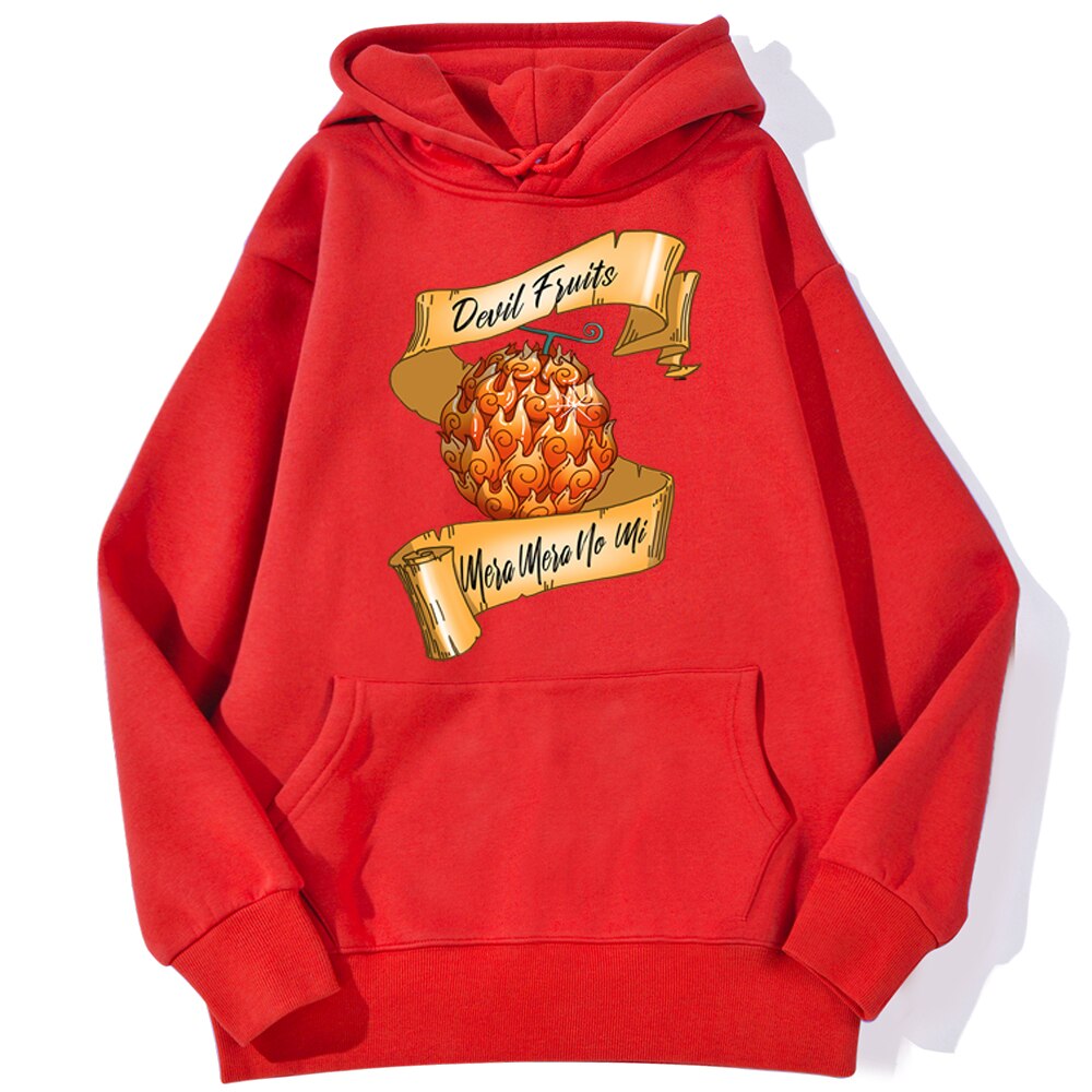 sweatshirt hoodie one piece fruit demon rouge