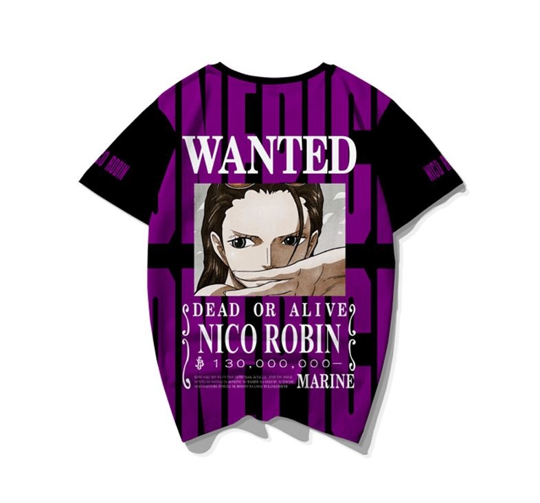 t shirt one piece wanted nico robin 3