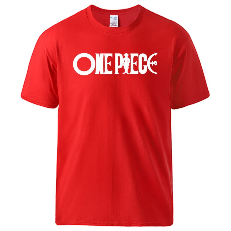 t shirt one piece rouge
