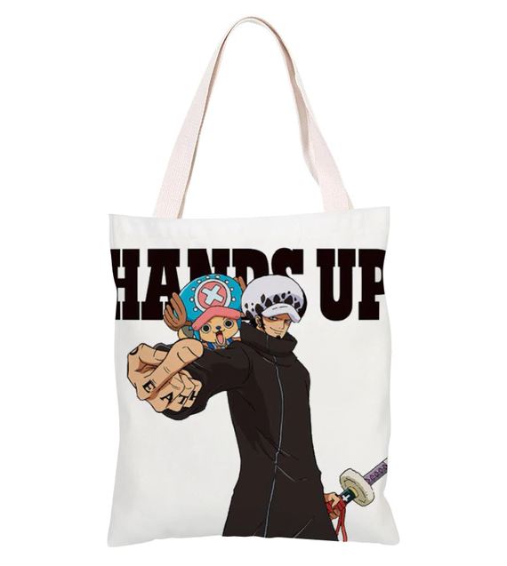 sac one piece shopping toile hands up 2