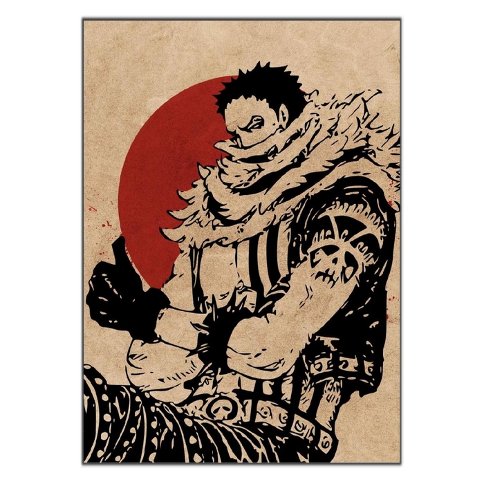 tableau toile one piece red point katakuri 3