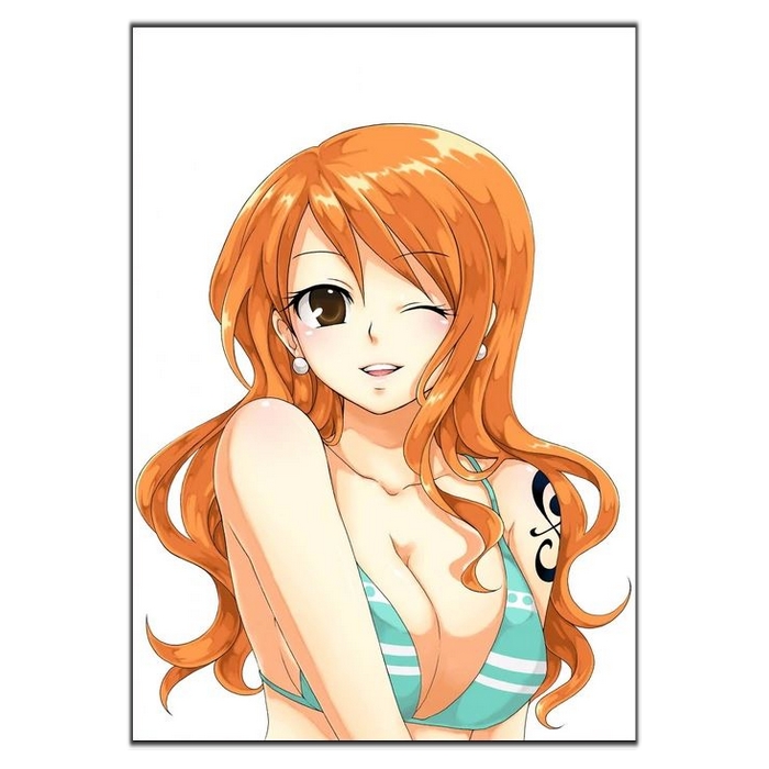 tableau one piece nami wink 3