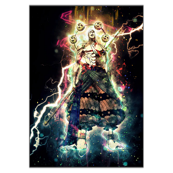 tableau toile one piece sparks enel 4