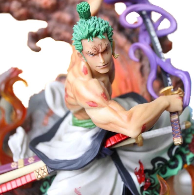 figurine one piece rornoa zoro wano enma power 5