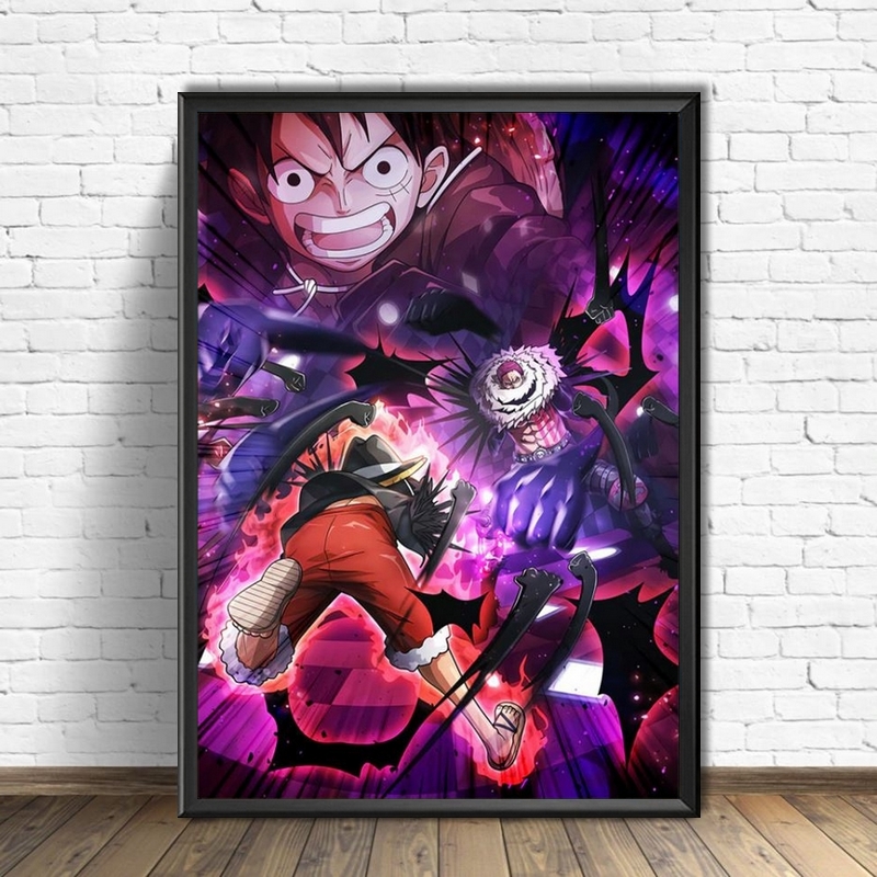 tableau toile one piece monkey luffy katakuri 4