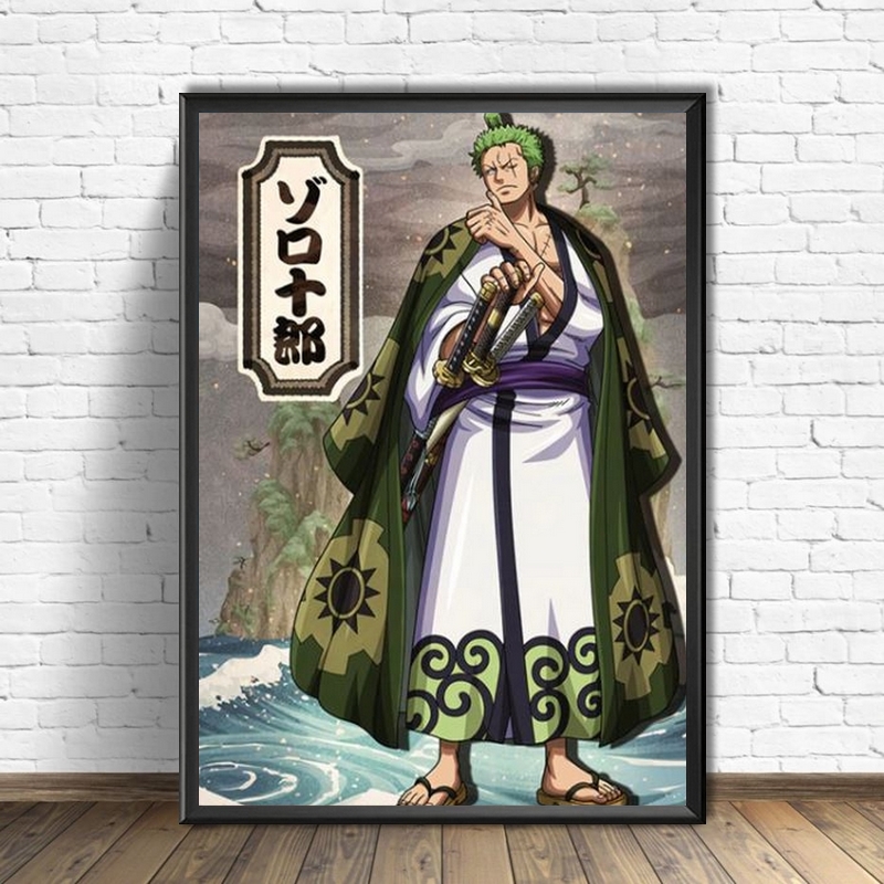 Tableau One Piece Roronoa Zoro Wano