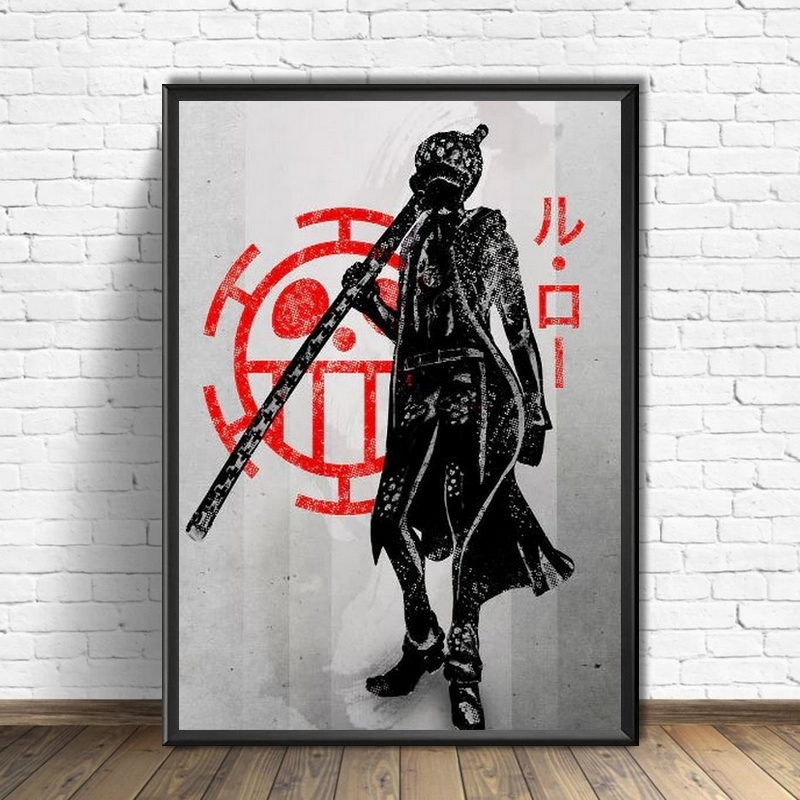 tableau toile one piece shadows trafalgar law 4