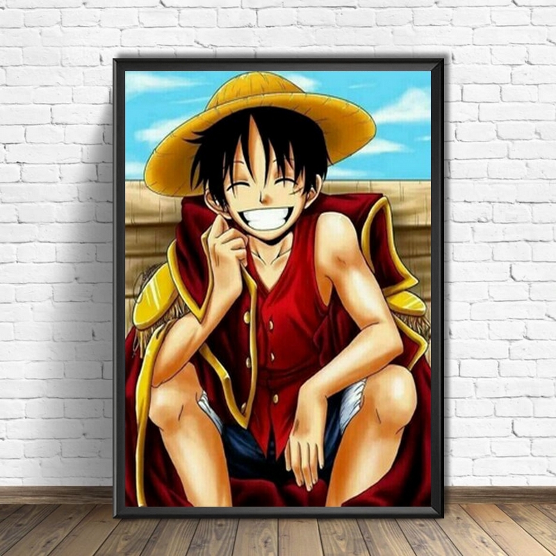 Tableau One Piece Luffy Smile