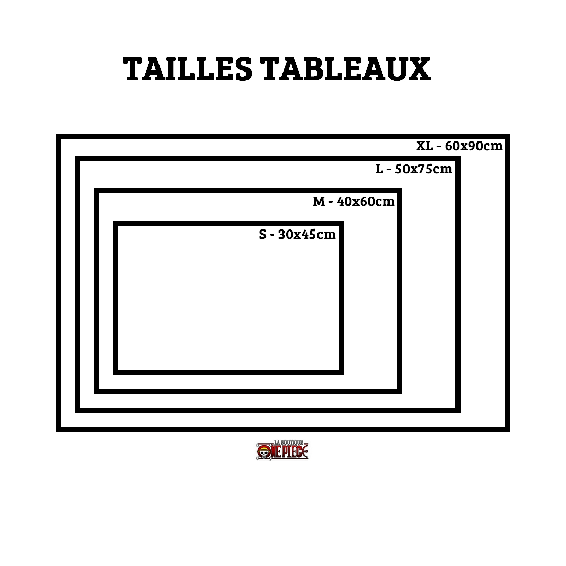 tailles toiles tableaux la boutique one piece canvas paysage 2