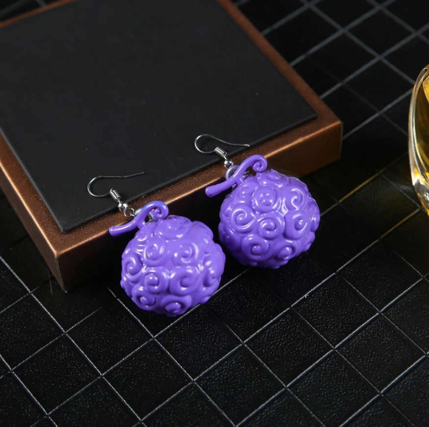 boucles oreilles one piece fruit du demon 3