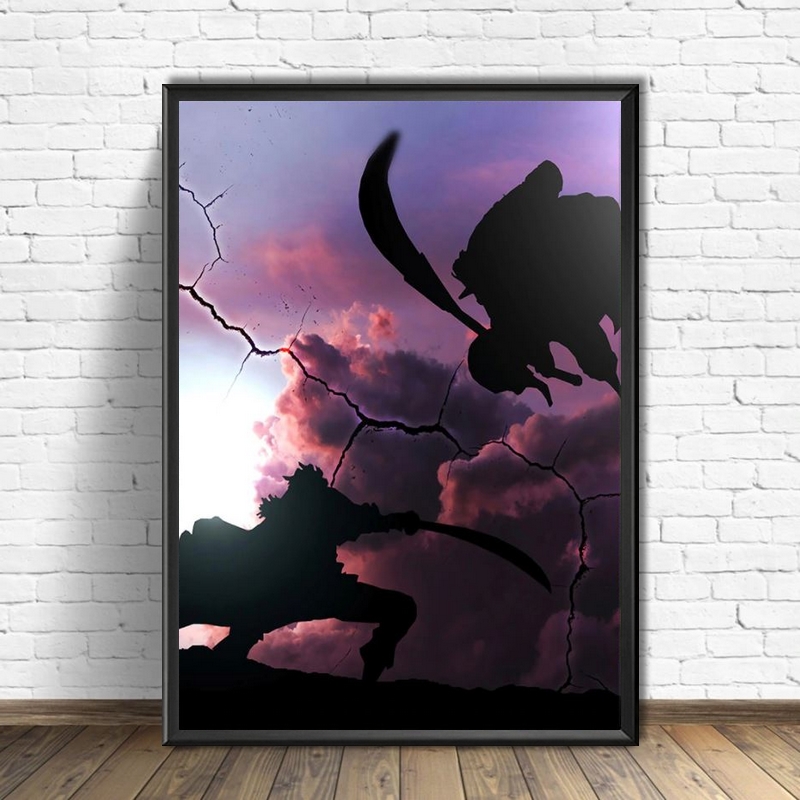 tableau toile one piece roger newgate shadows 1