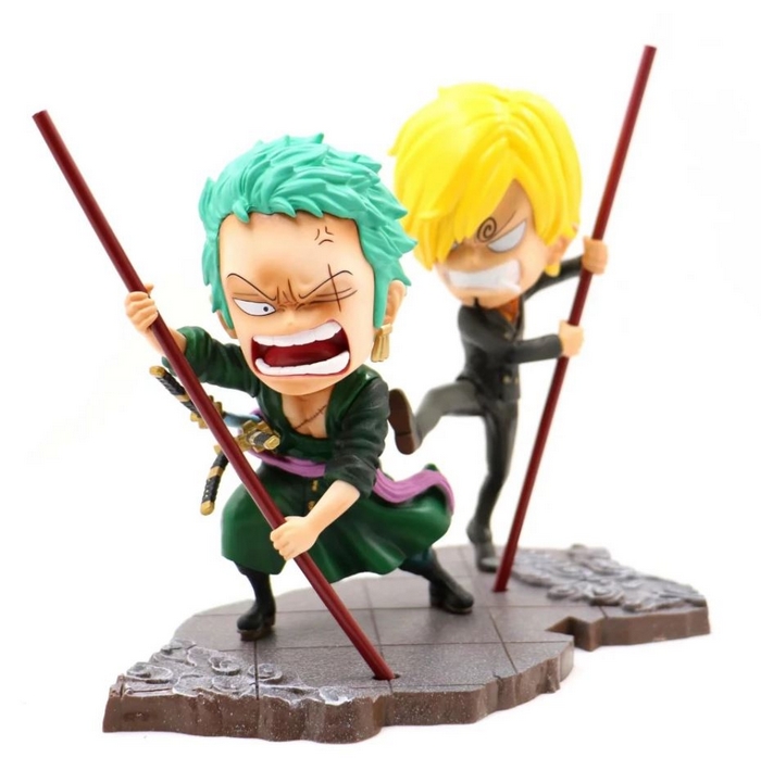 figurine one piece roronoa zoro vinsmoke sanji 7