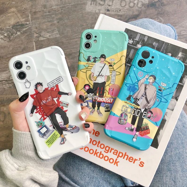 coque iphone one piece monster trio streetwear 1