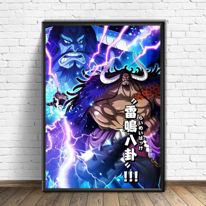 Tableau One Piece Kaido Divine Thunder