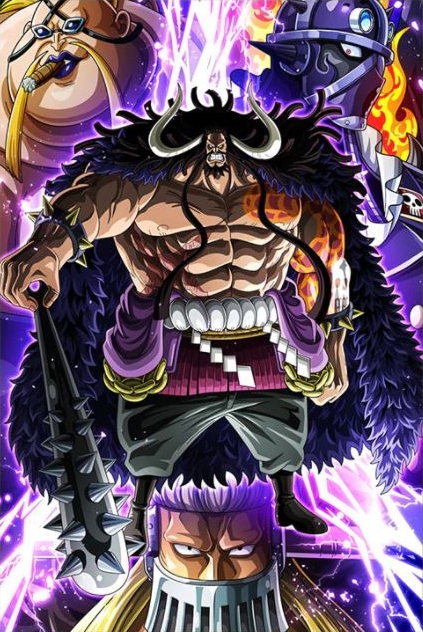 tableau toile one piece kaido okanban 3