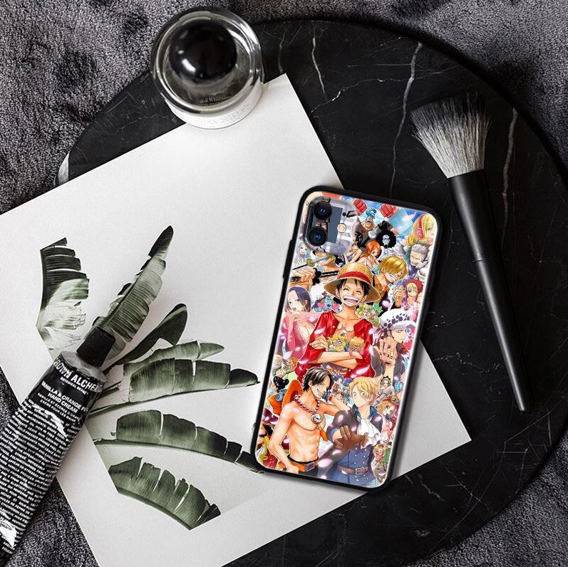 coque iphone one piece strawhat crew 2