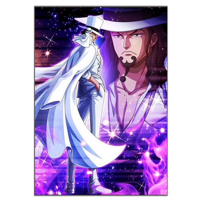tableau toile one piece rob lucci cp9 3