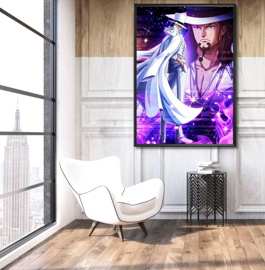 tableau toile one piece rob lucci cp9 1