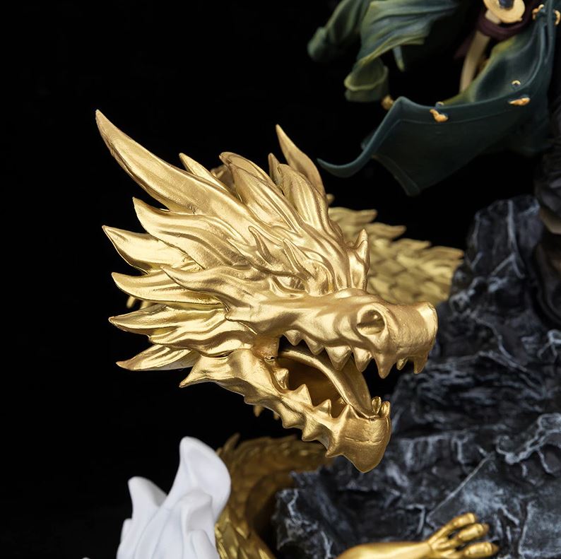 figurine one piece zoro gold dragon 4