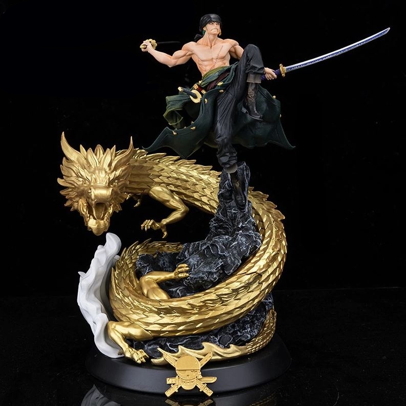 Figurine One Piece Zoro Gold Dragon