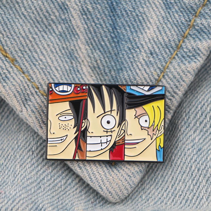 broche one piece luffy ace sabo 4